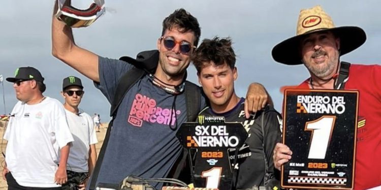 Juan Segundo Cozzi, primero en el MX2