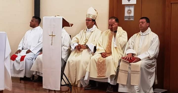 Fernando Mendoza asumió como párroco de Nueva Pompeya