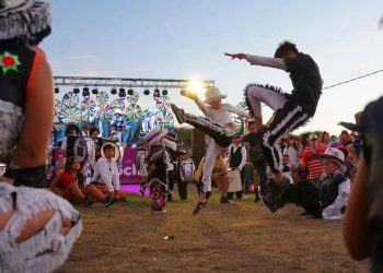 Las Murgas coparon la atracción de la Plaza 3 de Agosto