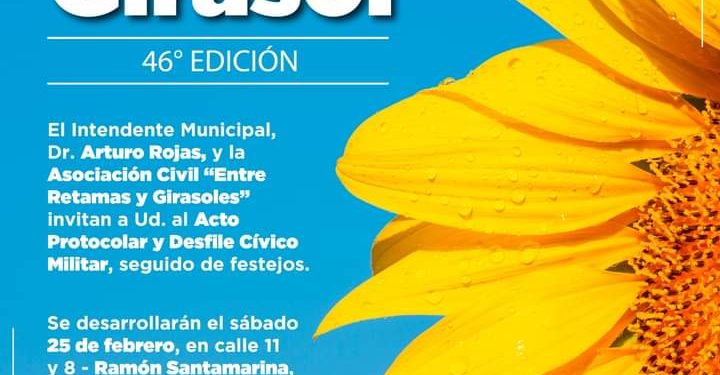 Crece en expectativa la 46º edición de la Fiesta Provincial del Girasol en Santamarina