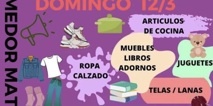 Se viene el primer baratillo a beneficio del Hogar Mateo