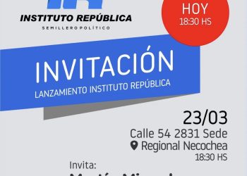 Se lanza el Instituto República en Necochea