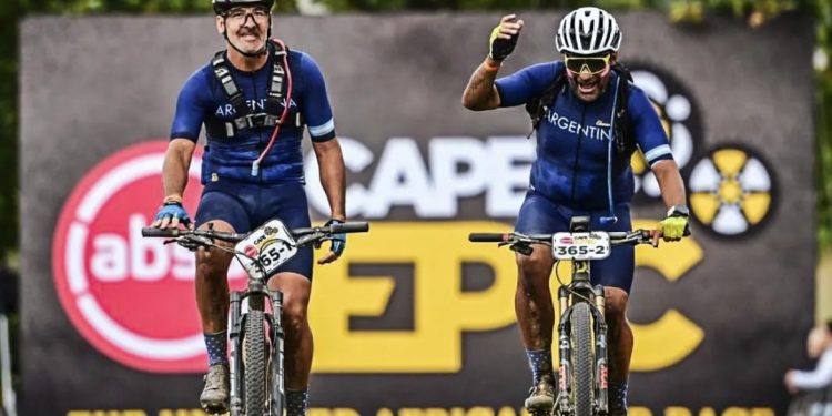 Martín Sorice culminó la Absa Cape Epic 2023. La carrera de MTB mas importante del mundo, que se realizó en Sudafrica