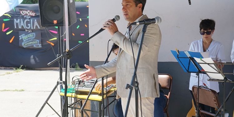 La inauguración del CEC N°802 fue el hecho saliente del inicio del Ciclo Lectivo 2023