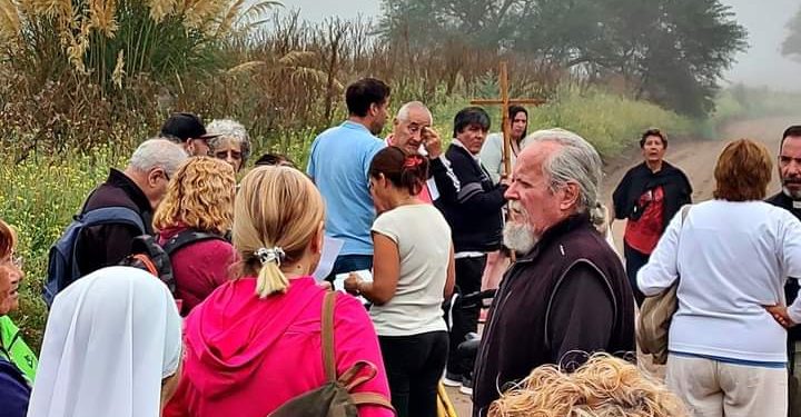 Se realizó, con buen marco de gente, el Via Crucis Ribereño