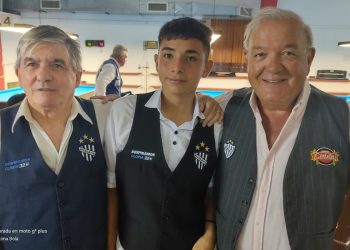 Axel Acosta, 14 años y un futuro enorme dentro del 5 quillas para una ciudad cuna de campeones.