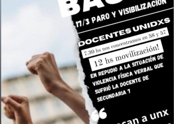 Repudio generalizado por la agresión a una docente