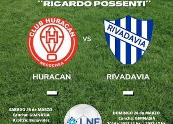 Anoche, en la Liga Necochea de Fútbol, se programó sin cambios la actividad para el finde