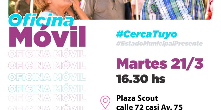 El Intendente retoma su agenda barrial este martes con la Oficina Móvil