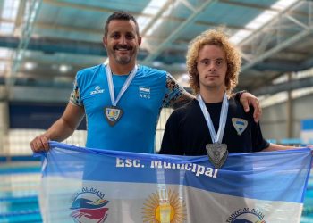 Nicolás Améndola logró doble medalla de plata en el Americano Tri 21.