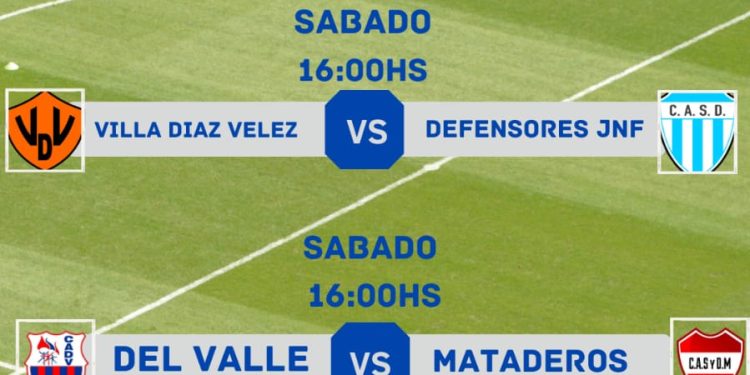 Fútbol local: 4 partidos el sábado y 4 el domingo por la segunda fecha. También se programó la fecha del fútbol femenino