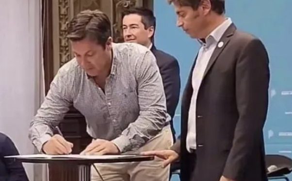 La Provincia le entregó a Necochea 306 millones para obras.