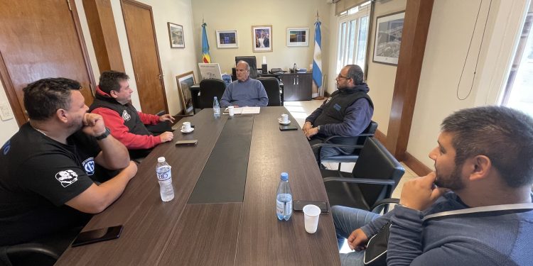 El Sindicato de los Fleteros se reunió con el Presidente de Puerto Quequén