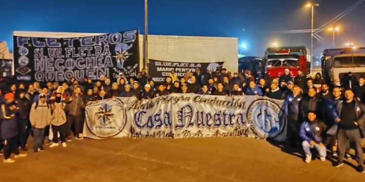 Comenzó a la medianoche el paro del Sindicato de Fleteros en todo el país y obviamente, en Necochea