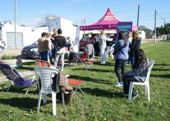 El Intendente visitó el Operativo Integral de Salud en el Barrio “Don Antonio”