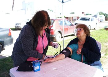 El Intendente visitó el Operativo Integral de Salud en el Barrio “Don Antonio”
