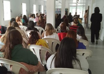 Dio comienzo este lunes una Tecnicatura en Enfermería
