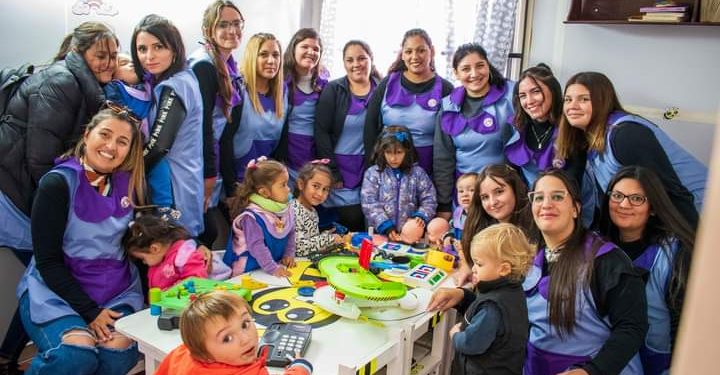 En el Barrio Camioneros, un lugar de atención integral para niños de entre 45 días y 3 años