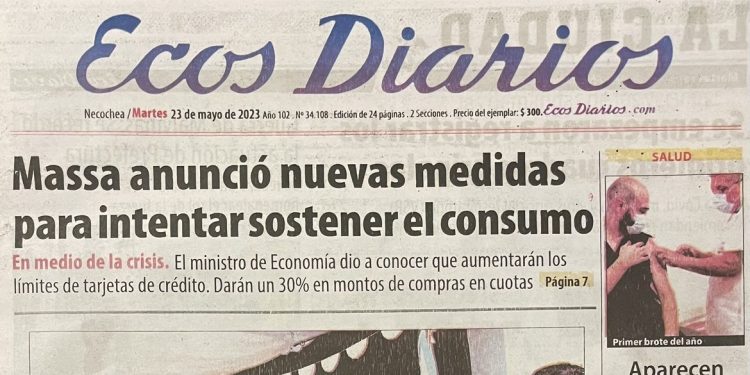 El diario de la ciudad “Ecos Diarios”, con nuevos accionistas