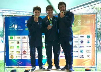Manuel Trípano, de la escuela municipal, es doble campeón Panamericano de canotaje