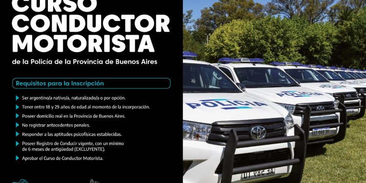 Lanzan convocatoria para sumar conductores motoristas de móviles policiales al distrito de Necochea