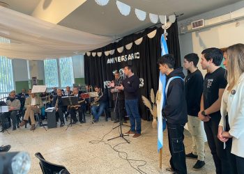 El Intendente acompañó la celebración por los 70 años de la Escuela Técnica N° 2