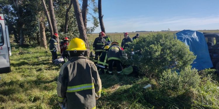 Choque fatal en Ruta 88: una necochense sufrió politraumatismos