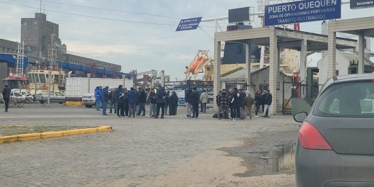 Paro del SOMU en Puerto Quequén y en todo la Argentina