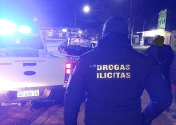 Dos personas detenidas ingresando cocaína a la ciudad