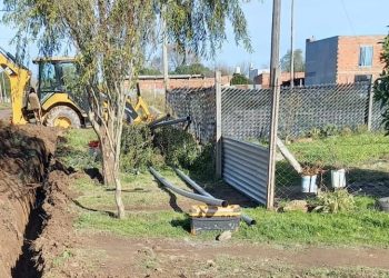 Comenzaron los trabajos de red de agua corriente en un amplio sector de Quequén