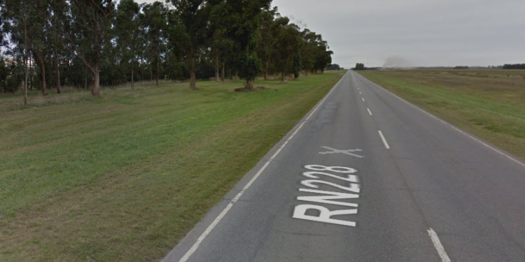 Choque fatal en la ruta 228 Km 35: Dos personas fallecidas