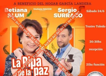 Teatro de primer nivel a beneficio del Hogar Landera