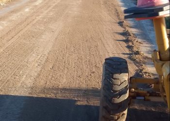 Mantenimiento de las calles de tierra de la ciudad