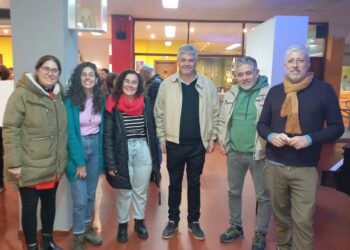 Mauro Velázquez participó del acto donde se presentó en sociedad el nuevo logo del Centro Cultural Necochea