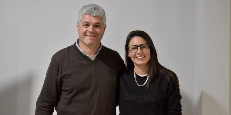 Mauro Velázquez estuvo en jornada de prevención de violencia con la Ministra de Mujeres de Nación