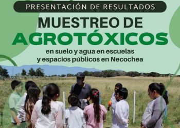 Presentación de los resultados del Muestreo de Agrotóxicos en suelo y agua. Hoy a las 18
