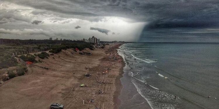 Fresquito y por la noche lluvia