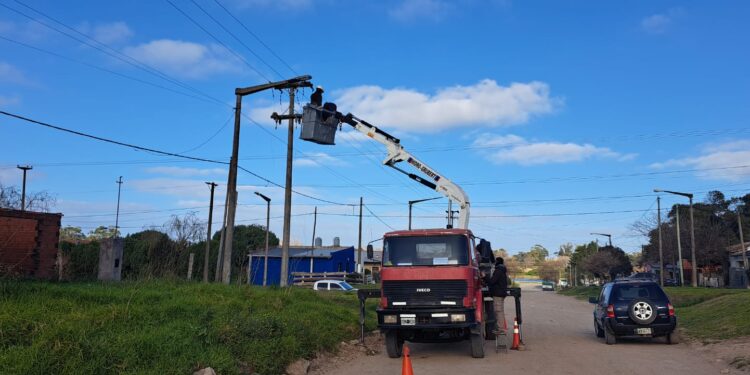La distribución de corredores seguros comenzó este lunes en Quequén