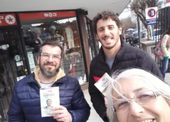 Damián Unibaso y su equipo: Llevando esperanza y un plan integral para el progreso del distrito.