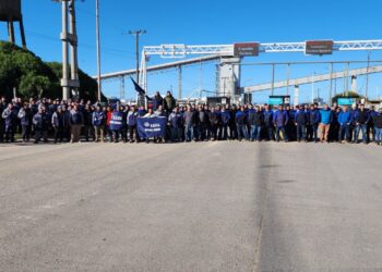 Continúa el conflicto en Puerto Quequén