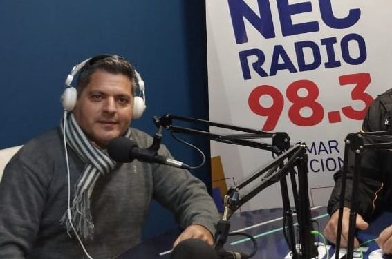 Pablo Nosek visitó el programa “A orillas del Quequén”