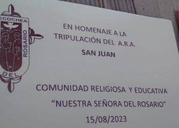 Este martes se inaugura un mural en la Plaza Dardo Rocha por los tripulantes del ARA San Juan