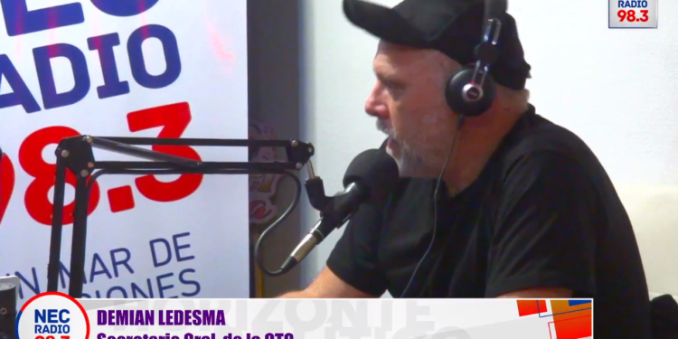 Demian Ledesma: “Confrontar “deportivamente” con un Ejecutivo es irresponsable”