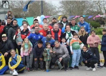 “Nos ponemos la Camiseta de las Infancias”, marcado éxito de evento organizado por peñas locales