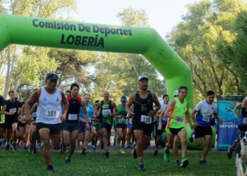 Pedestrismo: Necochenses en la Correcaminata de la primavera en Lobería