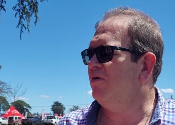 Eugenio Cardenau: “Es muy meritorio hacer esta Expo Rural dentro de un año muy complicado por lo económico y climático”.