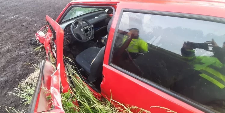 Choque frontal en la ruta 88: uno de los conductores estaba totalmente borracho