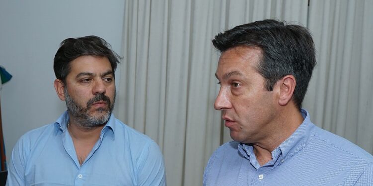 El intendente se reunió con el flamante Ministro de Gobierno bonaerense