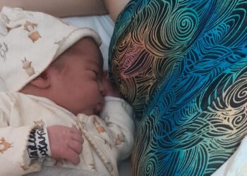 Benjamín, el primer bebé del año en Necochea