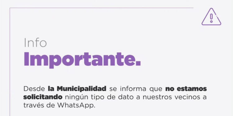 Se alerta a la población por falsos llamados de infraestructura en nombre del municipio